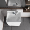 Conjunto de lavabo móvil con espejo brillo fino 60x45cm Negrari COMP 4 Venta