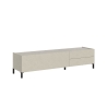 Mueble para TV minimalista 1 espacio y 2 cajones salón living 160x42x40 Solaria Descueto