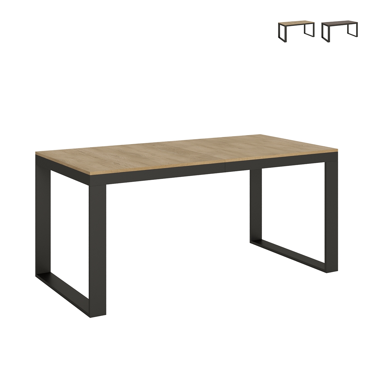 Mesa extensible 18 plazas diseño industrial 90×180-440 Tecno Evolution Promoción Mesa extensible 18 plazas diseño industrial 90×180-440 Tecno Evolution Promoción