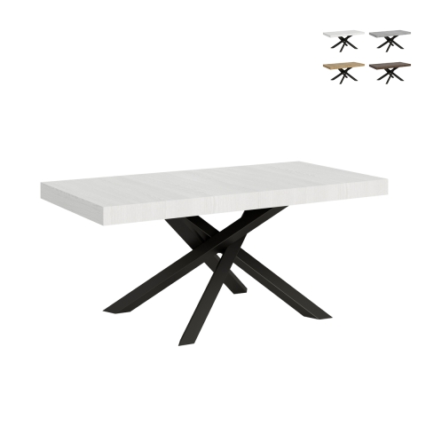 Mesa extensible 12 personas diseño moderno 90x180-284 Volantis Promoción