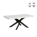 Mesa extensible 12 personas diseño moderno 90x180-284 Volantis Promoción