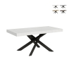 Mesa extensible 12 personas diseño moderno 90x180-284 Volantis Promoción