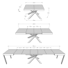 Mesa extensible para 16 personas 90×130-390 cm Volantis Precio