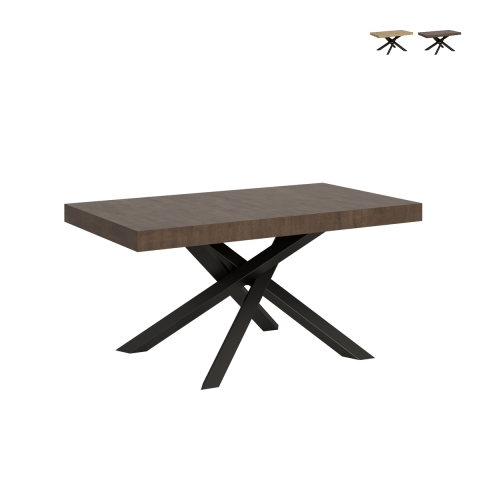 Mesa extensible de diseño urbano moderno para 18 personas 90×160-420 Volantis Promoción