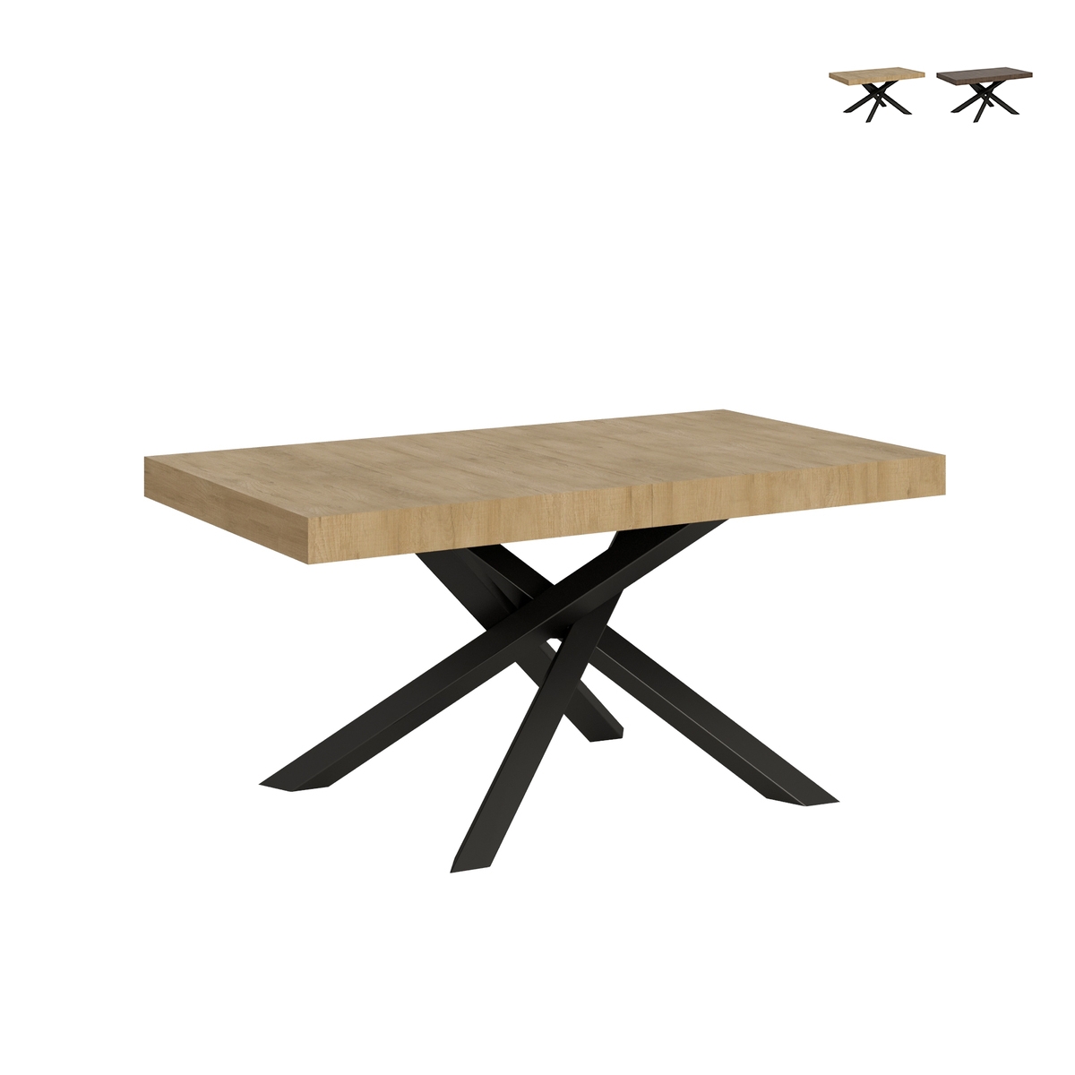 Mesa extensible de diseño urbano moderno para 18 personas 90×160-420 Volantis Oferta Mesa extensible de diseño urbano moderno para 18 personas 90×160-420 Volantis Oferta