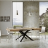 Mesa extensible de diseño urbano moderno para 18 personas 90×160-420 Volantis Modelo