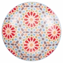 Juego de 18 piezas de vajilla de porcelana platos decorados estilo exótico Casablanca Características