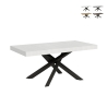 Mesa extensible moderna para salón 18 personas 90×180-440 Volantis Promoción