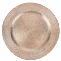 Set de 6 bajoplatos con decoración en relieve dorado 33 cm XMas Oferta