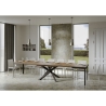 Mesa extensible moderna para sala de estar 90×120-380 Volantis Evolution Stock