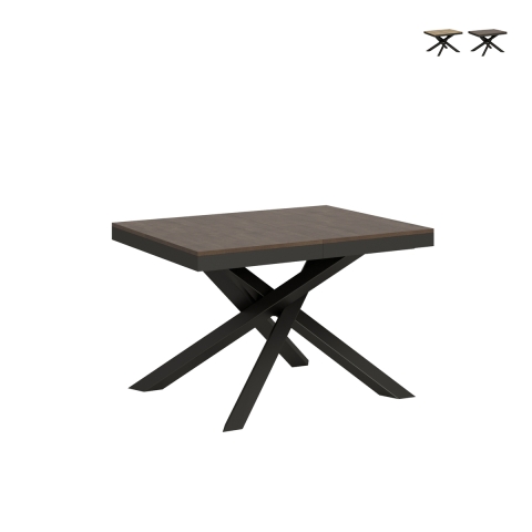 Mesa extensible moderna para sala de estar 90×120-380 Volantis Evolution Promoción