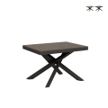 Mesa extensible moderna para sala de estar 90×120-380 Volantis Evolution Promoción