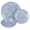 Juego de vajilla 18 piezas de porcelana estilo natural Spring City Oferta