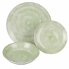 Juego de vajilla 18 piezas de porcelana estilo natural Spring City Descueto
