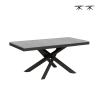 Mesa extensible moderna con patas cruzadas 90×180-440 Volantis Evolution Promoción