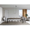 Mesa extensible industrial minimalista madera hierro 90×180-440 Everyday Evolution Catálogo