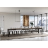 Mesa extensible industrial minimalista madera hierro 90×180-440 Everyday Evolution Stock