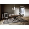 Mesa extensible comedor cocina 8 personas 90×120-180 Ganty Catálogo