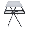 Mesa extensible comedor cocina 8 personas 90×120-180 Ganty Modelo