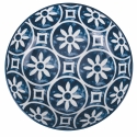 Juego de vajilla de 18 piezas diseño mediterráneo en porcelana Paxos Rebajas