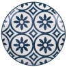 Juego de vajilla de 18 piezas diseño mediterráneo en porcelana Paxos Catálogo