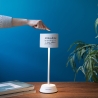 Lámpara de mesa recargable LED con sensor táctil blanca Victionary Venta