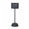 Lámpara LED de mesa negra táctil, recargable y ajustable Victionary Promoción