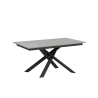 Mesa extensible diseño moderno 10 personas 90×160-220 Ganty Descueto