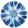 Juego de vajilla 18 piezas estilo mediterráneo Aquazul Modelo