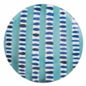 Juego de vajilla 18 piezas estilo mediterráneo Aquazul Medidas