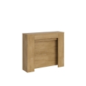 Consola extensible para entrada o comedor, capacidad para 10 personas, 90×25-211 Kiba 