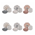 Juego de vajilla 18 piezas de porcelana estilo boho Bohémienne Promoción