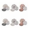 Juego de vajilla 18 piezas de porcelana estilo boho Bohémienne Promoción