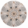 Juego de vajilla 18 piezas de porcelana estilo boho Bohémienne Coste