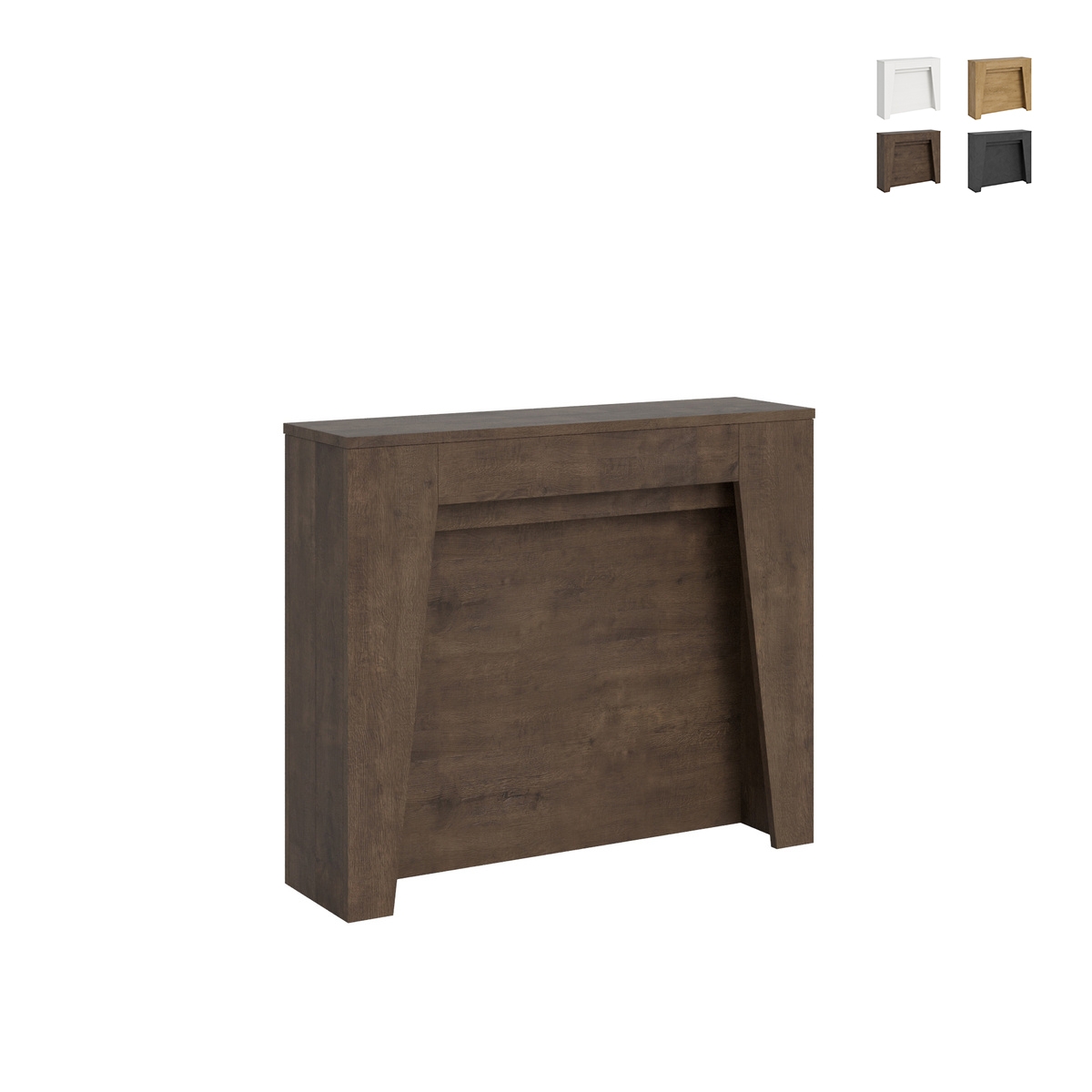 Consola extensible moderna minimalista 90×25-211 Anea Descueto Consola extensible moderna minimalista 90×25-211 Anea Descueto