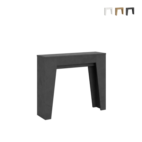 Consola extensible de cocina o entrada de diseño moderno 90×25-181 Narrow Promoción