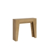 Consola extensible de cocina o entrada de diseño moderno 90×25-181 Narrow Medidas