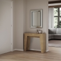 Consola extensible de cocina o entrada de diseño moderno 90×25-181 Narrow Catálogo