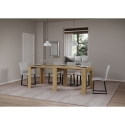 Consola extensible de cocina o entrada de diseño moderno 90×25-181 Narrow Precio