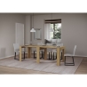 Consola extensible de cocina o entrada de diseño moderno 90×25-181 Narrow Precio