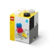 Set 4 contenedores negro blanco gris claro LEGO Storage Brick Multi Pack Oferta