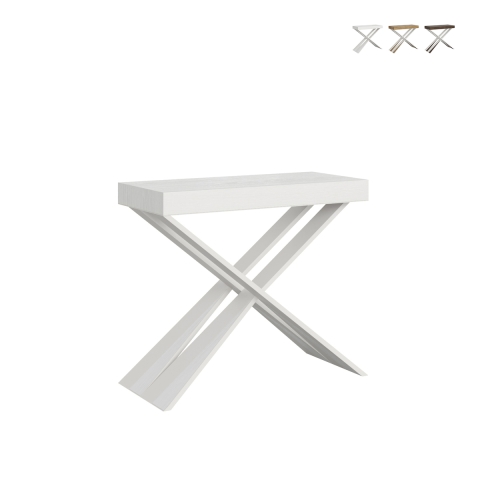 Consola extensible diseño moderno compacto 10 personas 90x40-300 Diago Promoción