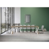Consola extensible diseño moderno compacto 10 personas 90x40-300 Diago 