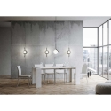 Consola extensible de cocina diseño contemporáneo 90x42-198 Emy Small Catálogo