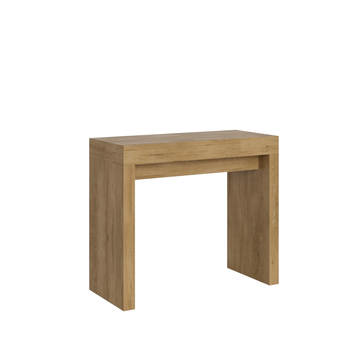 Consola extensible ahorradora de espacio 90x40-196 de madera Roxell Small Promoción Consola extensible ahorradora de espacio 90x40-196 de madera Roxell Small Promoción