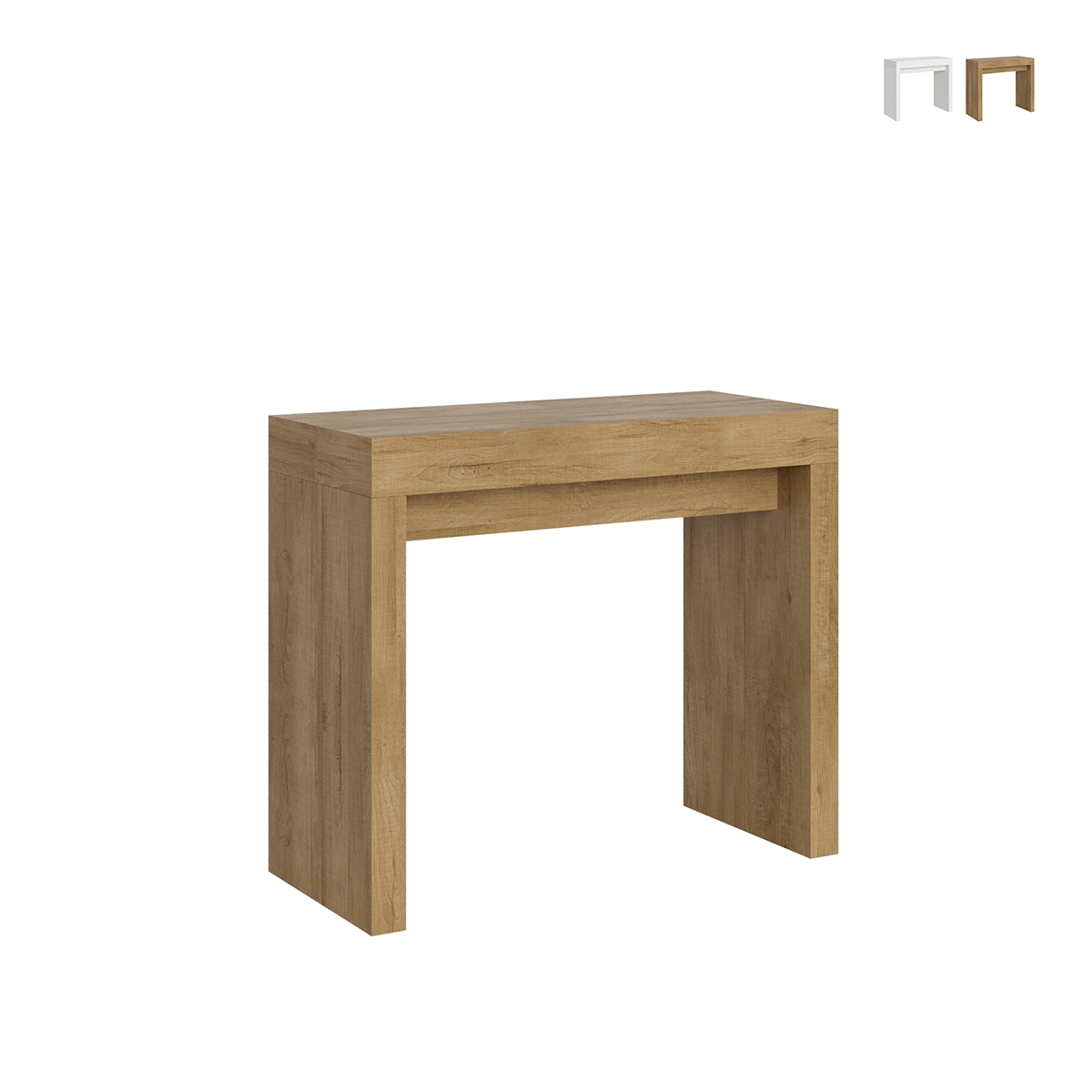 Mesa de cocina moderna extensible 90x40-300 Roxell Oferta