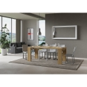 Mesa de cocina moderna extensible 90x40-300 Roxell Modelo