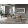 Mesa de cocina moderna extensible 90x40-300 Roxell Modelo