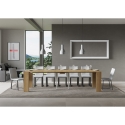 Mesa de cocina moderna extensible 90x40-300 Roxell Características