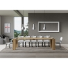 Mesa de cocina moderna extensible 90x40-300 Roxell Características